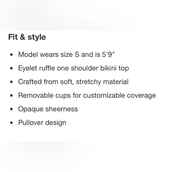 🆕White Ruffle Bikini  Top - Picture 8 of 13